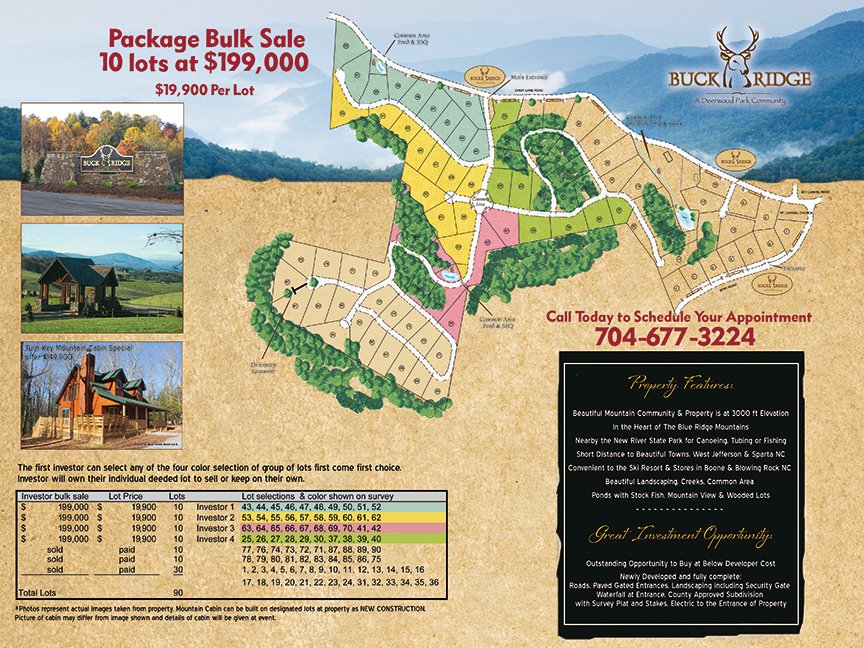 Buck Ridge Postcard